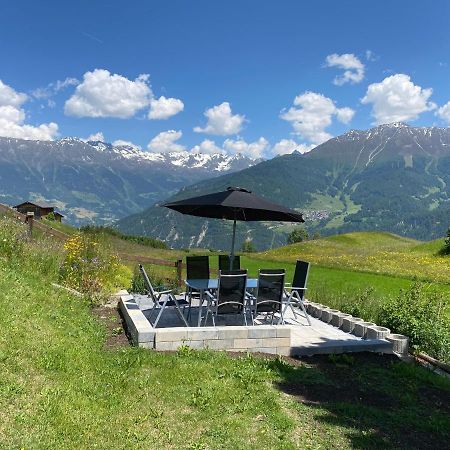 Ferienwohnung Alpenglück Fiss Exterior foto