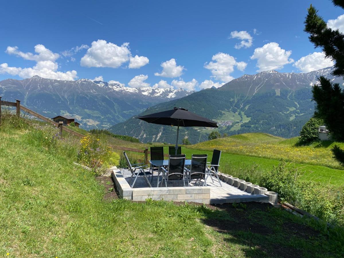 Ferienwohnung Alpenglück Fiss Exterior foto
